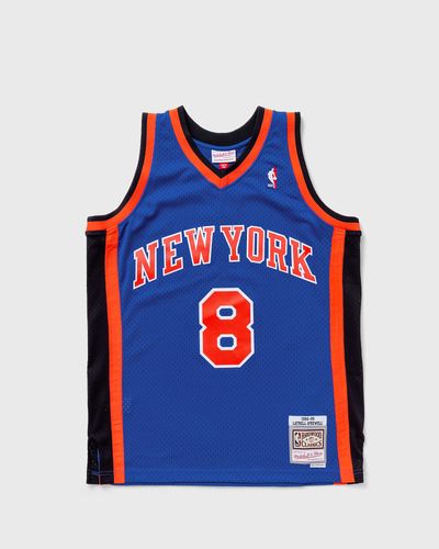 Mitchell & Ness NBA Swingman Jersey New York Knicks Road 1998-99 Latrell Sprewell #8, blue