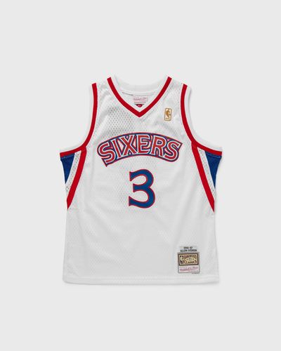 Mitchell & Ness NBA SWINGMAN KIDS JERSEY PHILADELPHIA 76ERS HOME 1996-97 ALLEN IVERSON #3, white