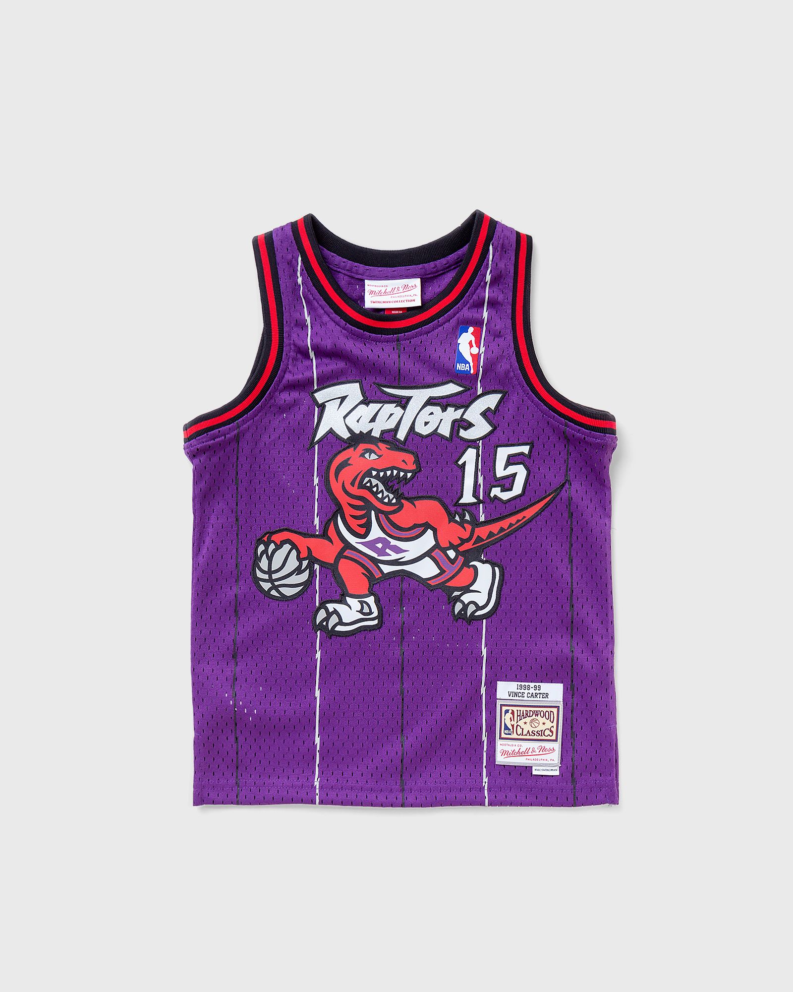 Mitchell & Ness NBA SWINGMAN KIDS JERSEY TORONTO RAPTORS ROAD 1998-99 VINCE CARTER #15, multi