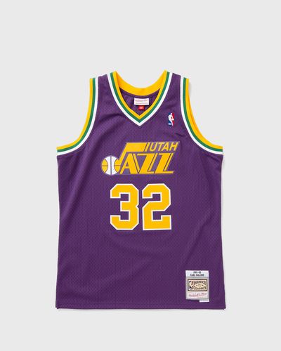 Mitchell & Ness NBA SWINGMAN JERSEY UTAH JAZZ 1991-92 KARL MALONE #32, purple