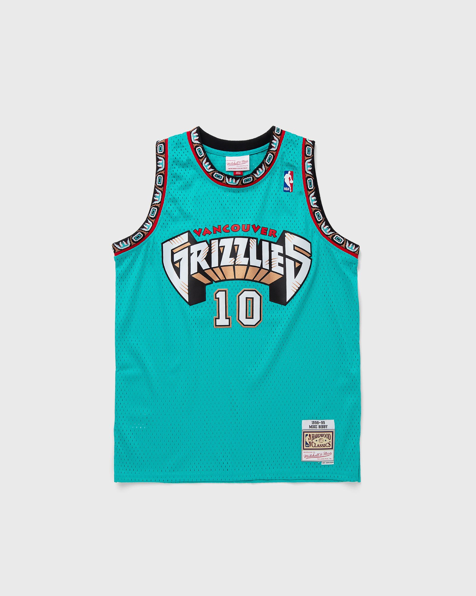 Mitchell & Ness NBA SWINGMAN KIDS JERSEY VANCOUVER GRIZZLIES ROAD 1998-99 MIKE BIBBY #10, blue