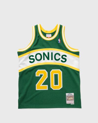 Mitchell & Ness NBA Swingman Road Jersey Seattle Supersonics 1994 Gary Payton #20, green