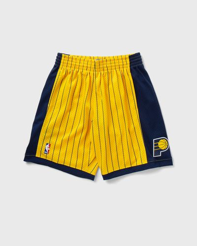 Mitchell & Ness NBA Swingman Shorts Indiana Pacers 1999-00, yellow
