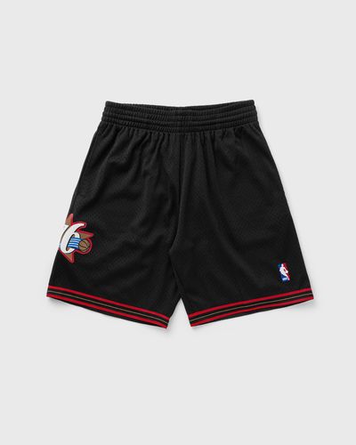 Mitchell & Ness NBA Swingman Shorts Philadelphia 76ers Road 2000-01, black