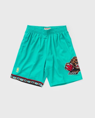 Mitchell & Ness NBA Swingman Shorts Vancouver Grizzlies Road 1996-97, blue