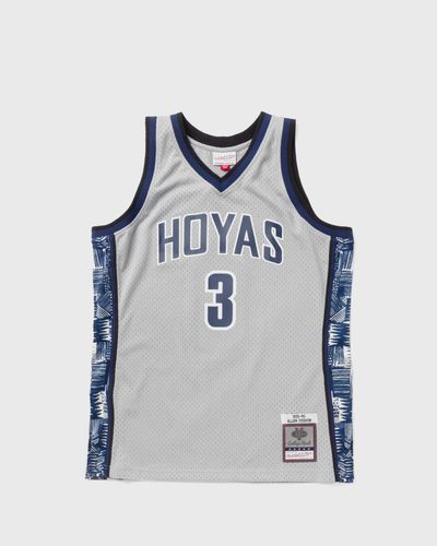 Mitchell & Ness NCAA SWINGMAN JERSEY GEORGETOWN UNIVERSITY 1995-96 ALLEN IVERSON #3, grey