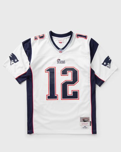 Mitchell & Ness NFL WHITE JERSEY NEW ENGLAND PATRIOTS 2000 TOM BRADY #12, white