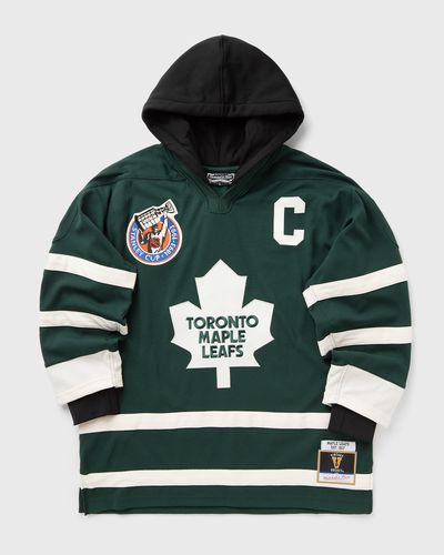 Mitchell & Ness X JUST DON NHL JERSEY HOODIE TORONTO MAPLE LEAFS, green