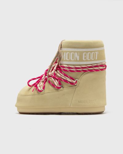 moon boot MB ICON LOW SUEDE LACES, yellow