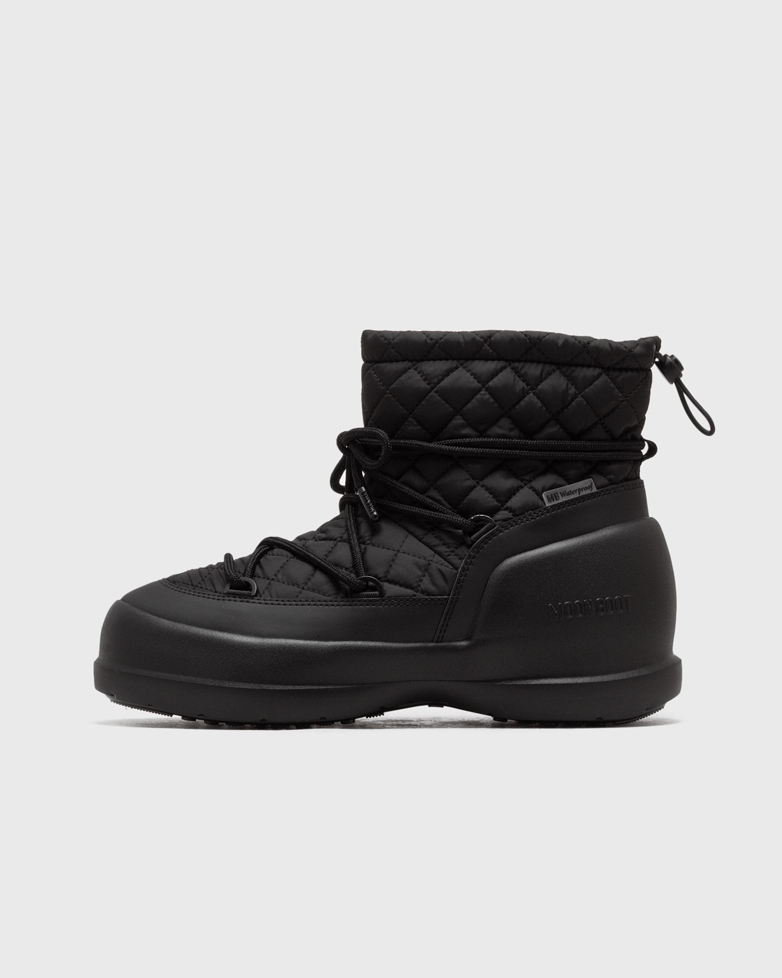 moon boot MB MEZZALUNA QUILTED MID WP, black
