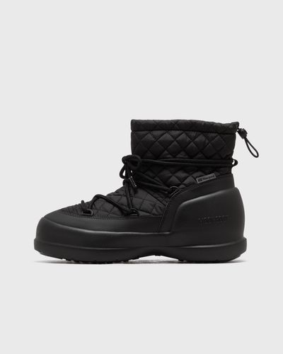 moon boot MB MEZZALUNA QUILTED MID WP, black
