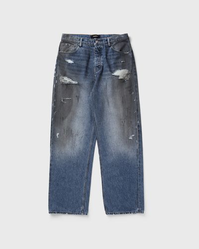 Nahmias Dirty Wash Baggy Jeans, black