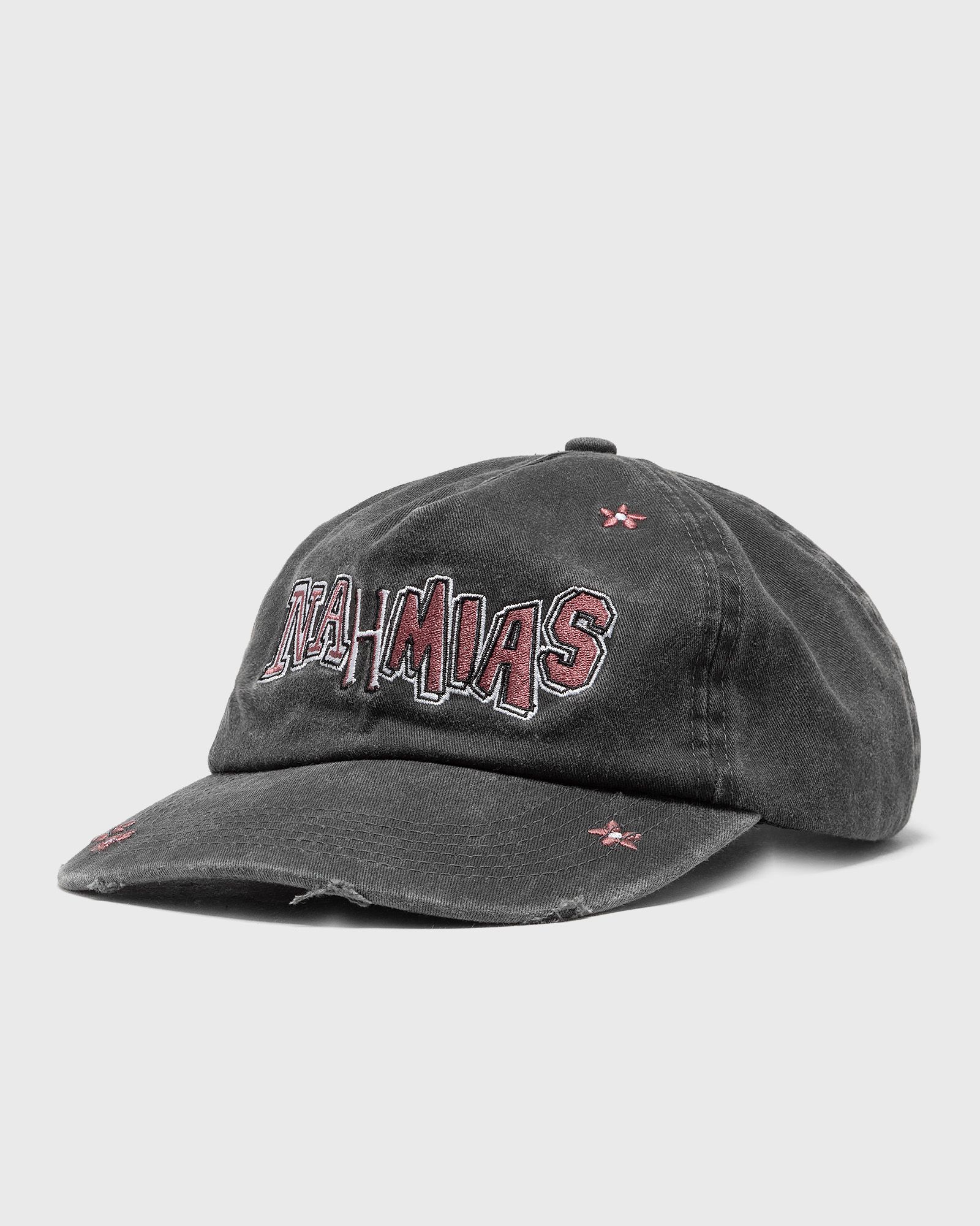 Nahmias FLOWER GROMS DAD CAP, black