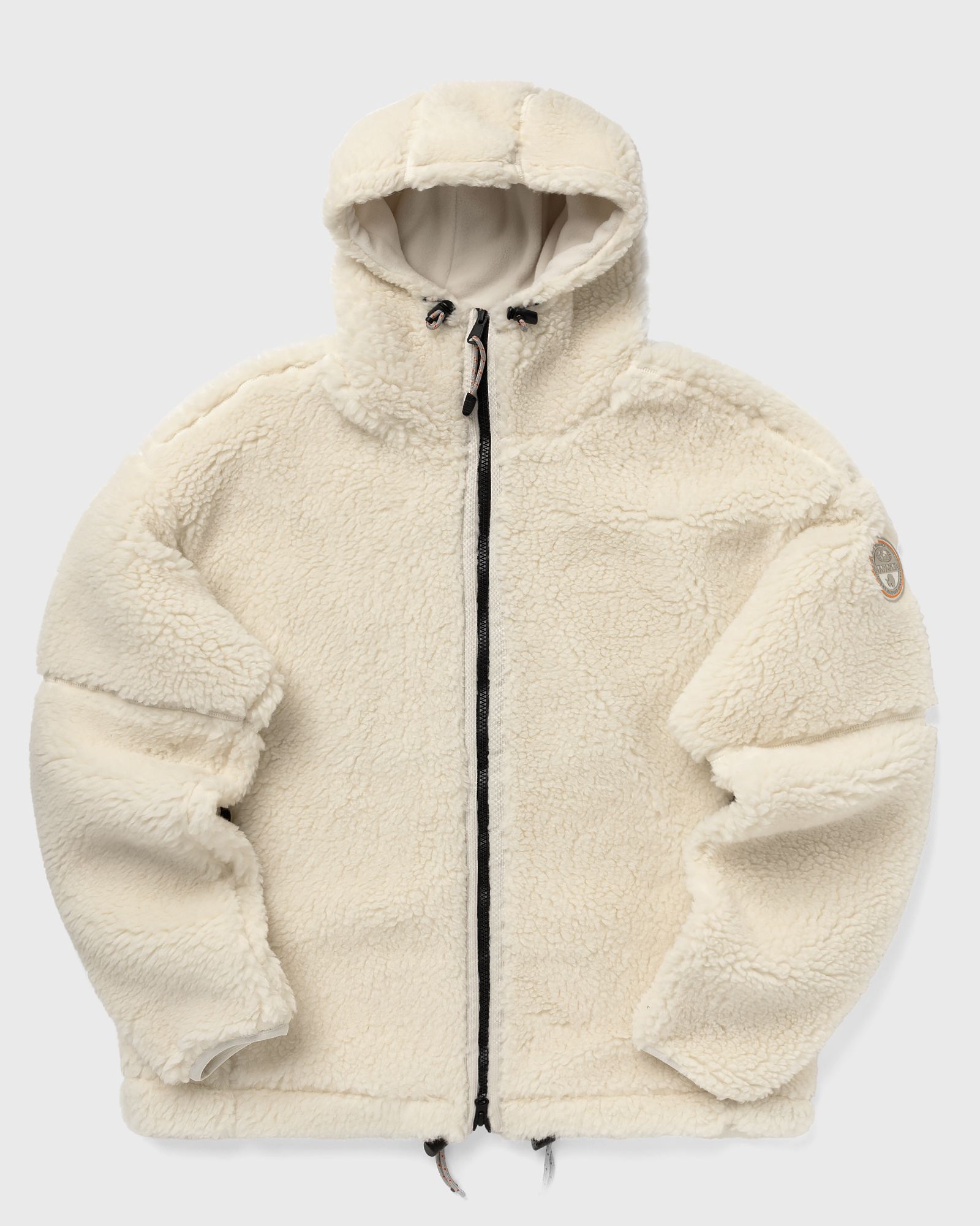 Napapijri FLEECE HOODIE JACKET, beige
