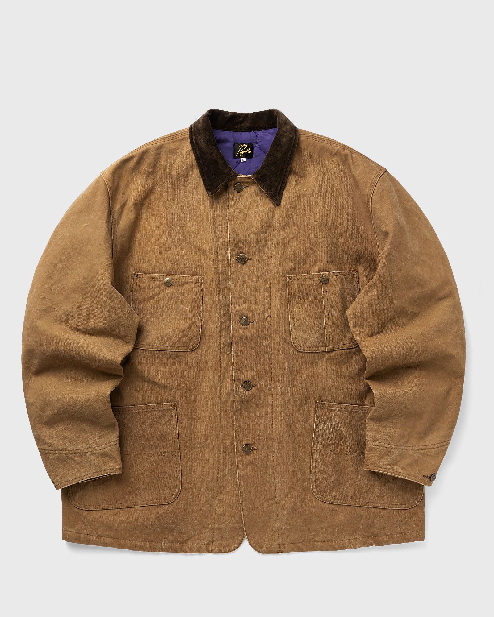 Needles Coverall Kakishibu Paint, brown
