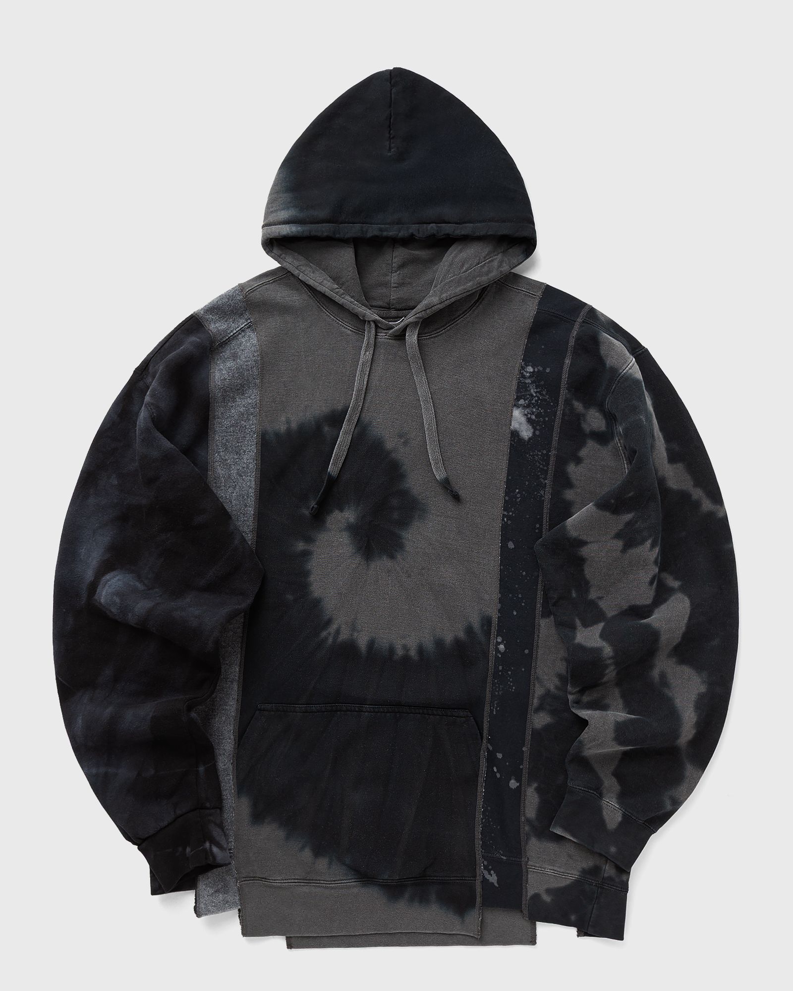 Needles Rebuild by Needles 5 Cut Hoody - Mishmash, black