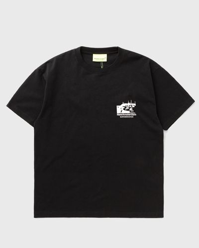 New Amsterdam BEACH SIGN TEE, black