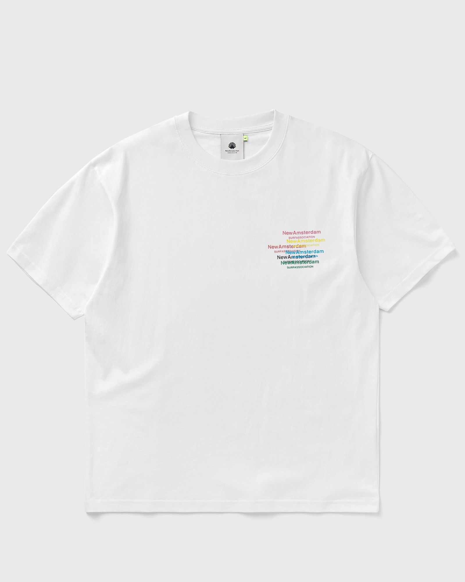New Amsterdam COLLAGE TEE, white