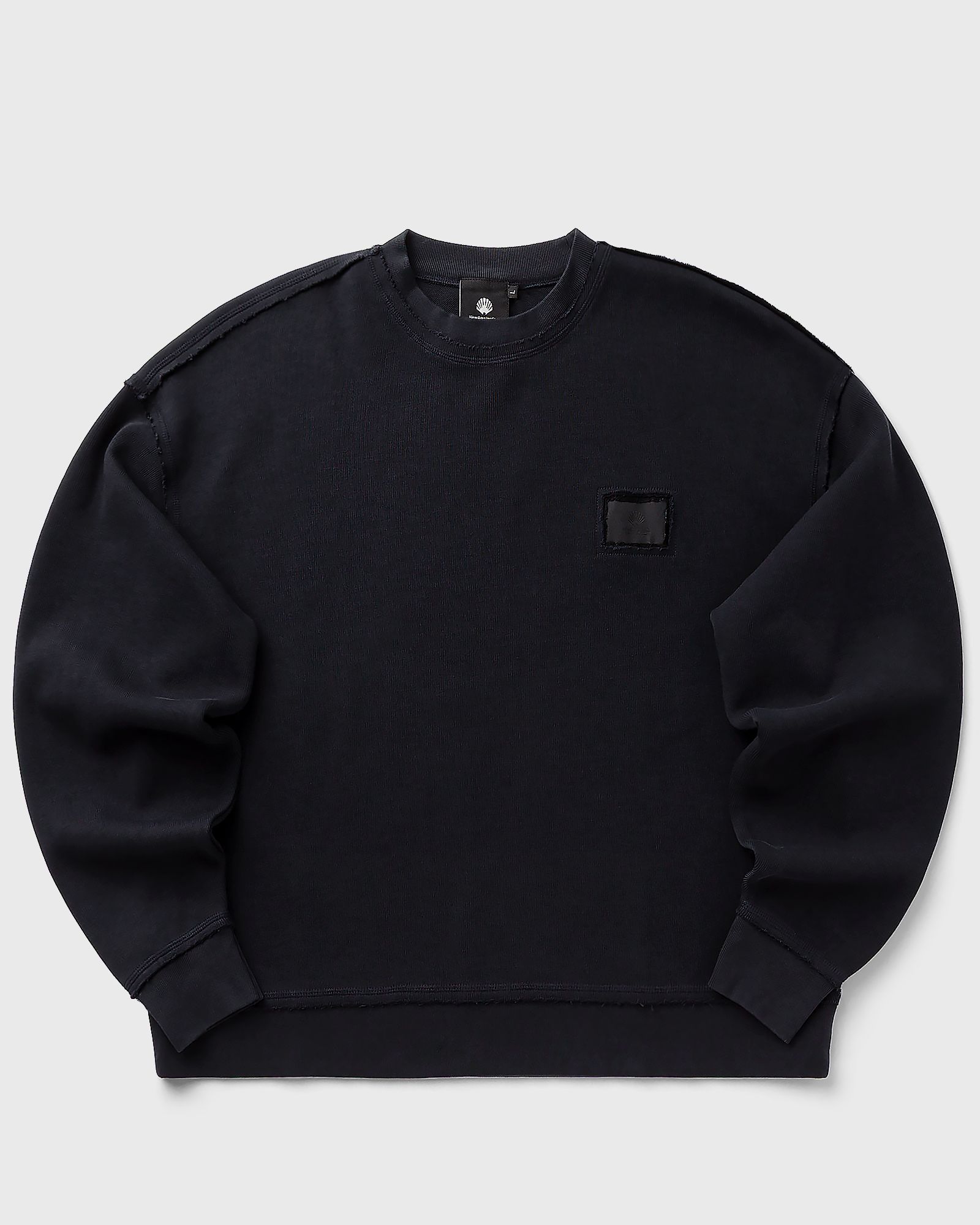 New Amsterdam LACE CREWNECK, black