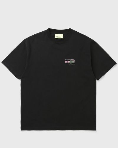 New Amsterdam LILIES TEE, black