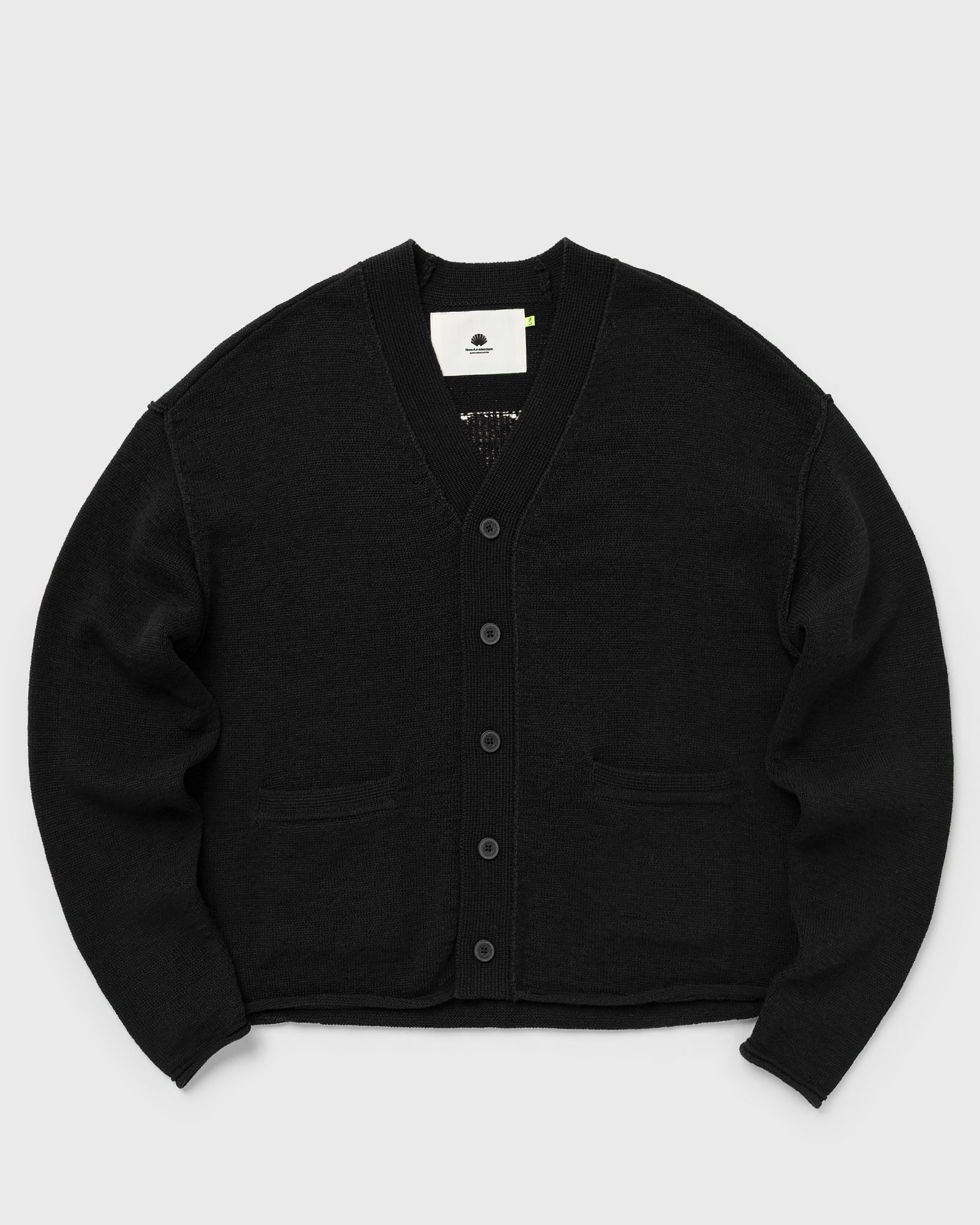 New Amsterdam LOGO CARDIGAN, black