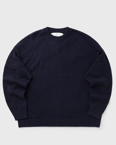 New Amsterdam LOGO JACQUARD CREWNECK, black