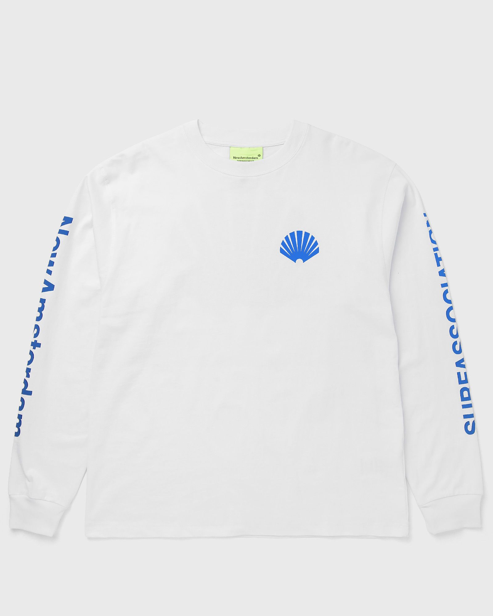 New Amsterdam LOGO LONGSLEEVE, white