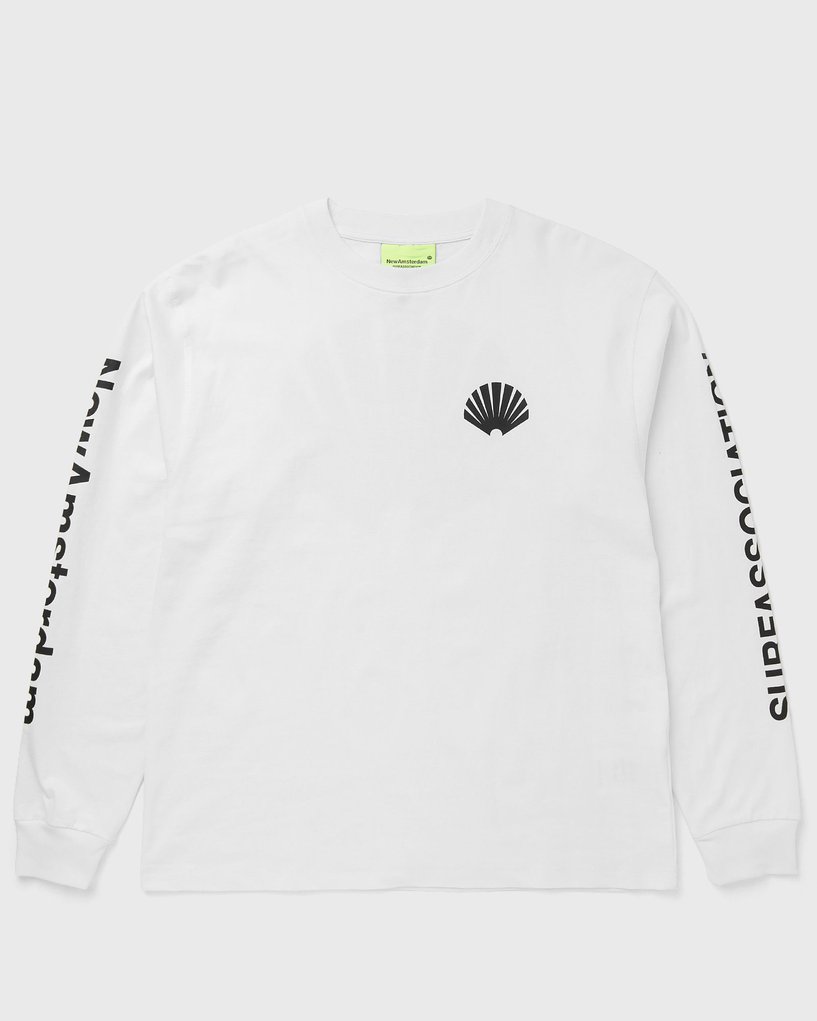 New Amsterdam LOGO LONGSLEEVE, white