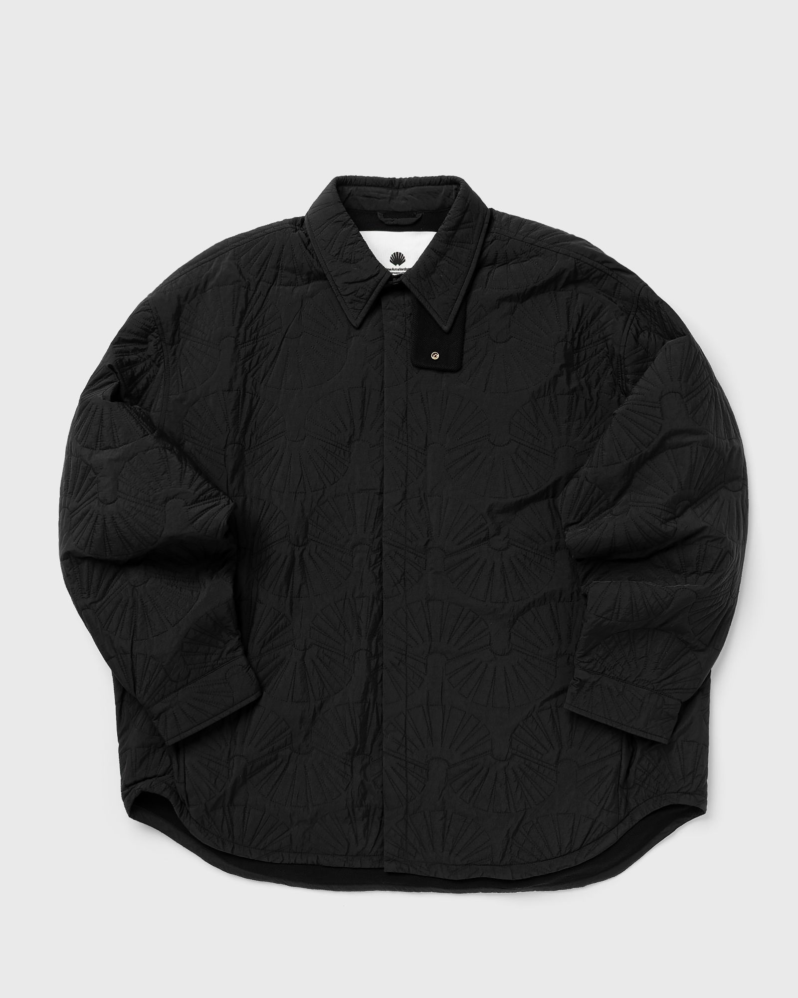 New Amsterdam QUILTED OVERSHIRT, black