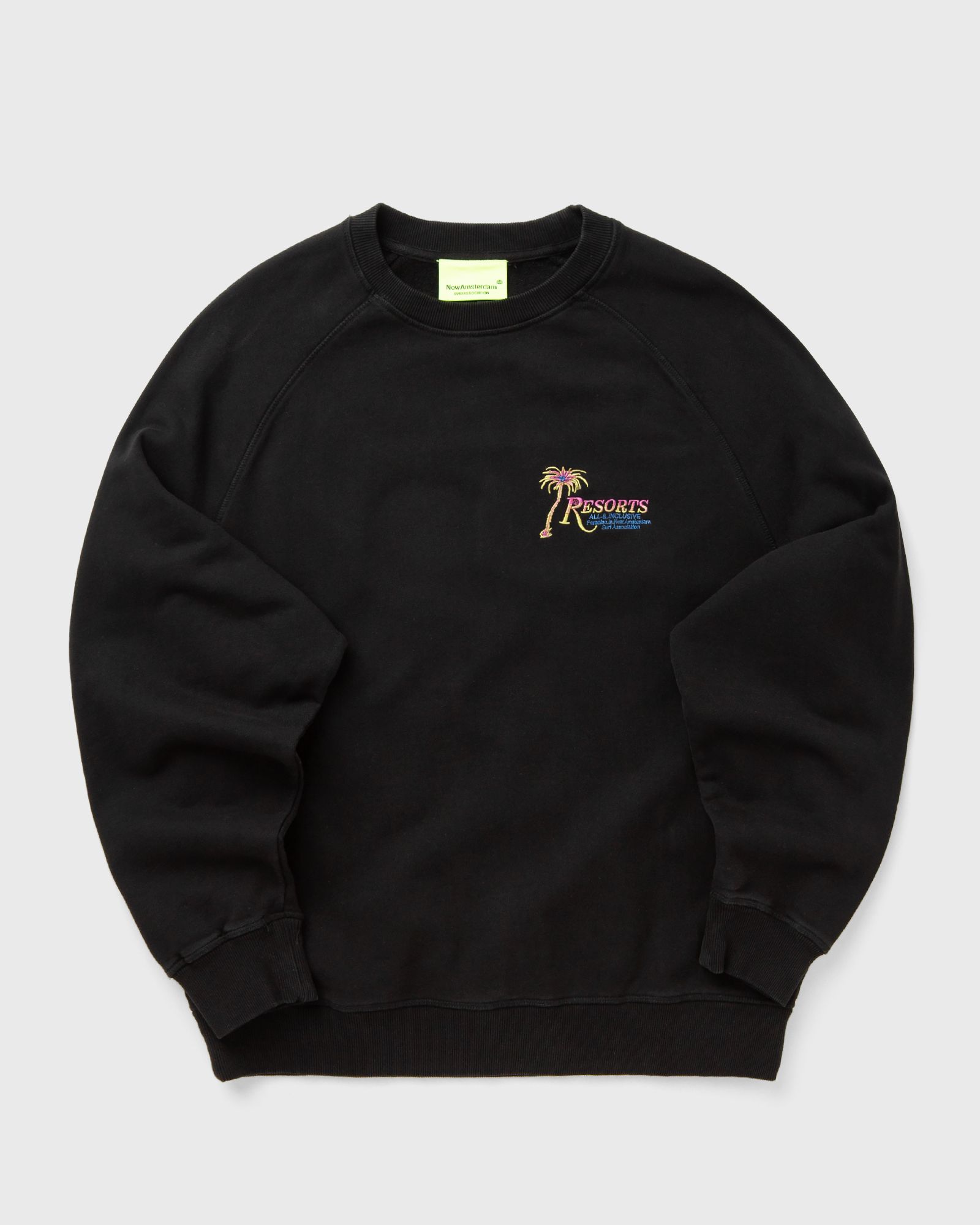 New Amsterdam RESORTS CREWNECK, black