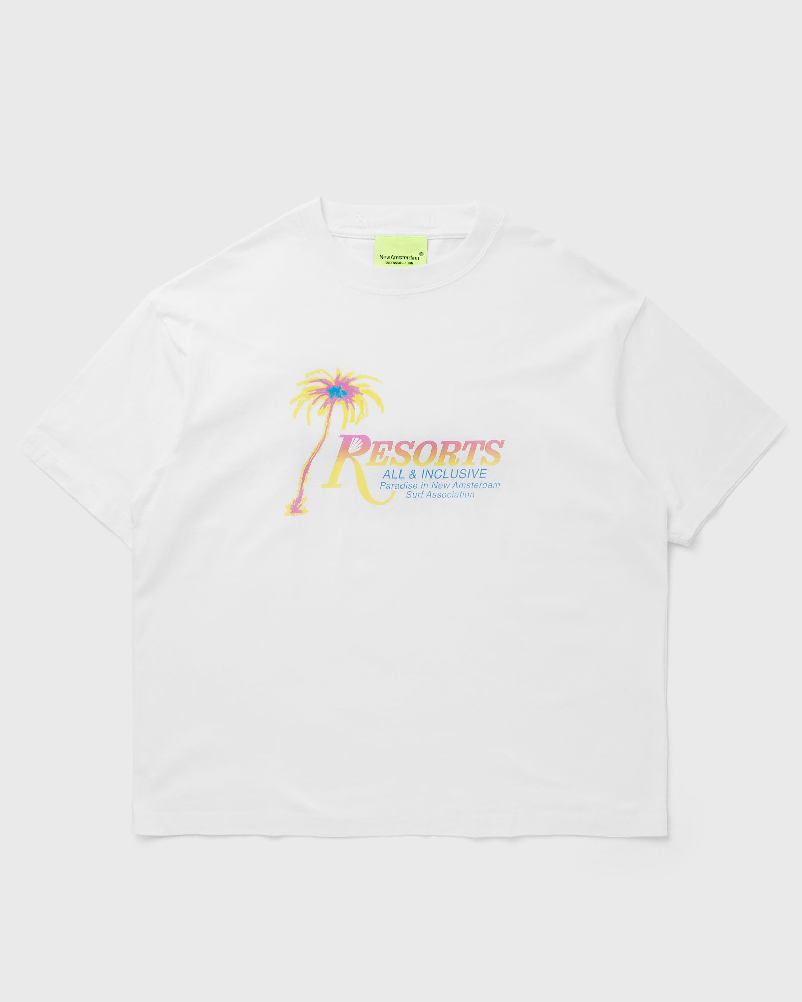 New Amsterdam RESORTS TEE, white