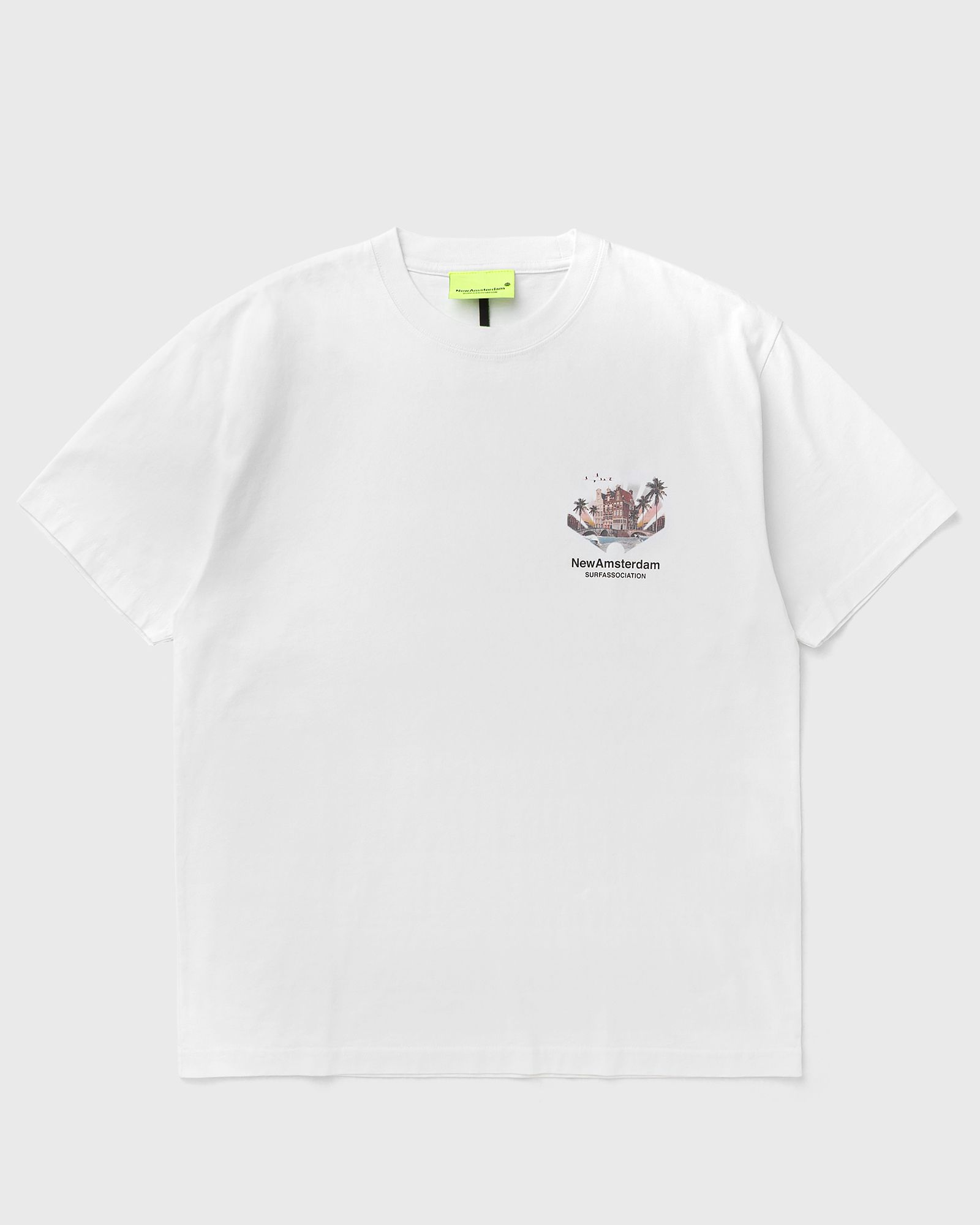 New Amsterdam TROPICAL TEE, white