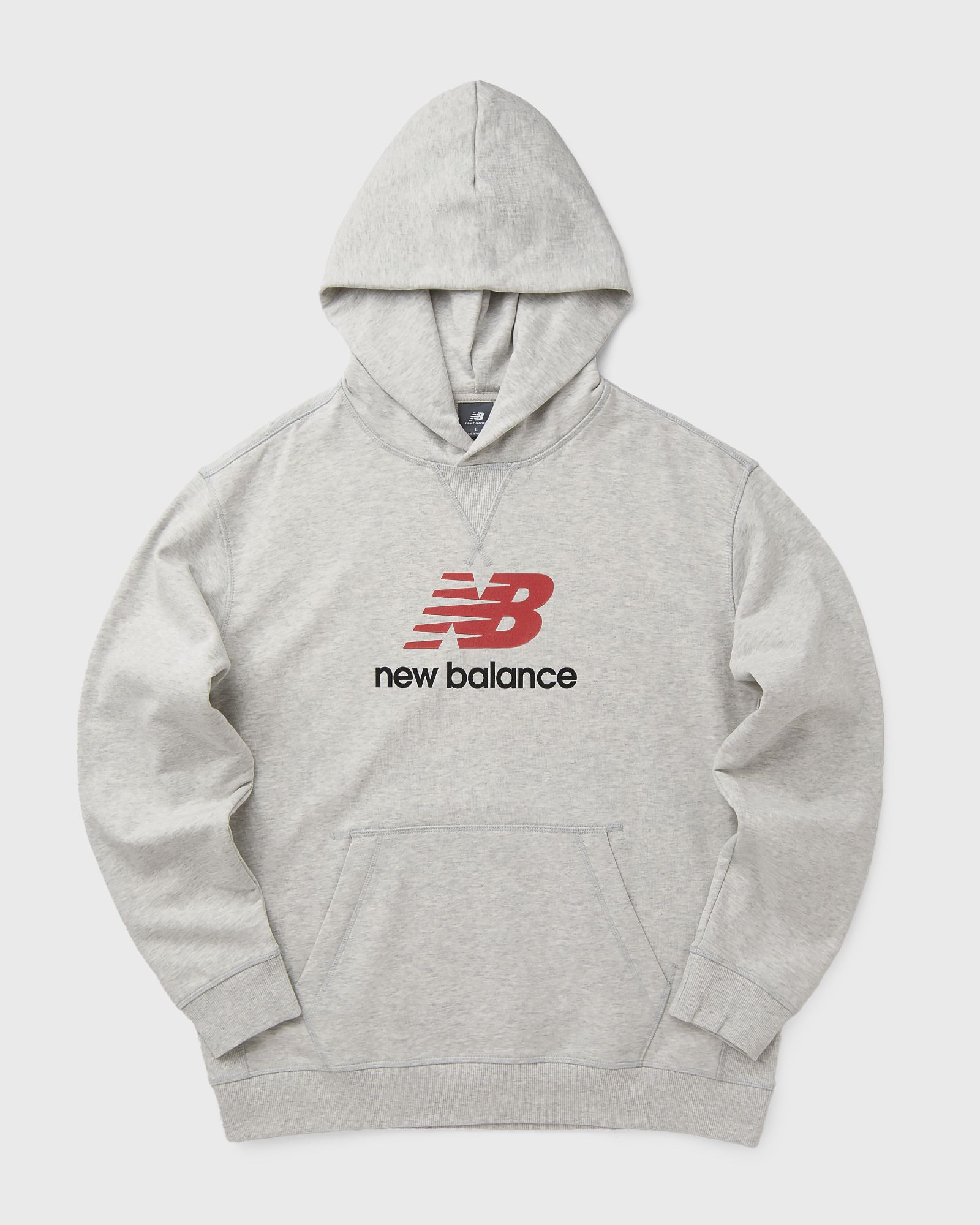 New Balance Athletics French Terry Logo Hoodie, grey