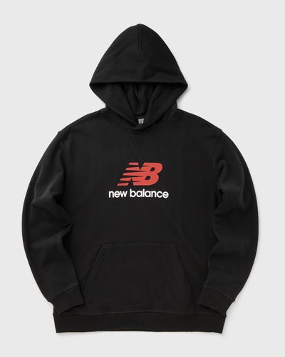 New Balance Athletics French Terry Logo Hoodie, black