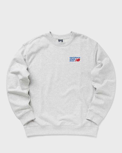 New Balance Athletics Premium Logo Crew, grey