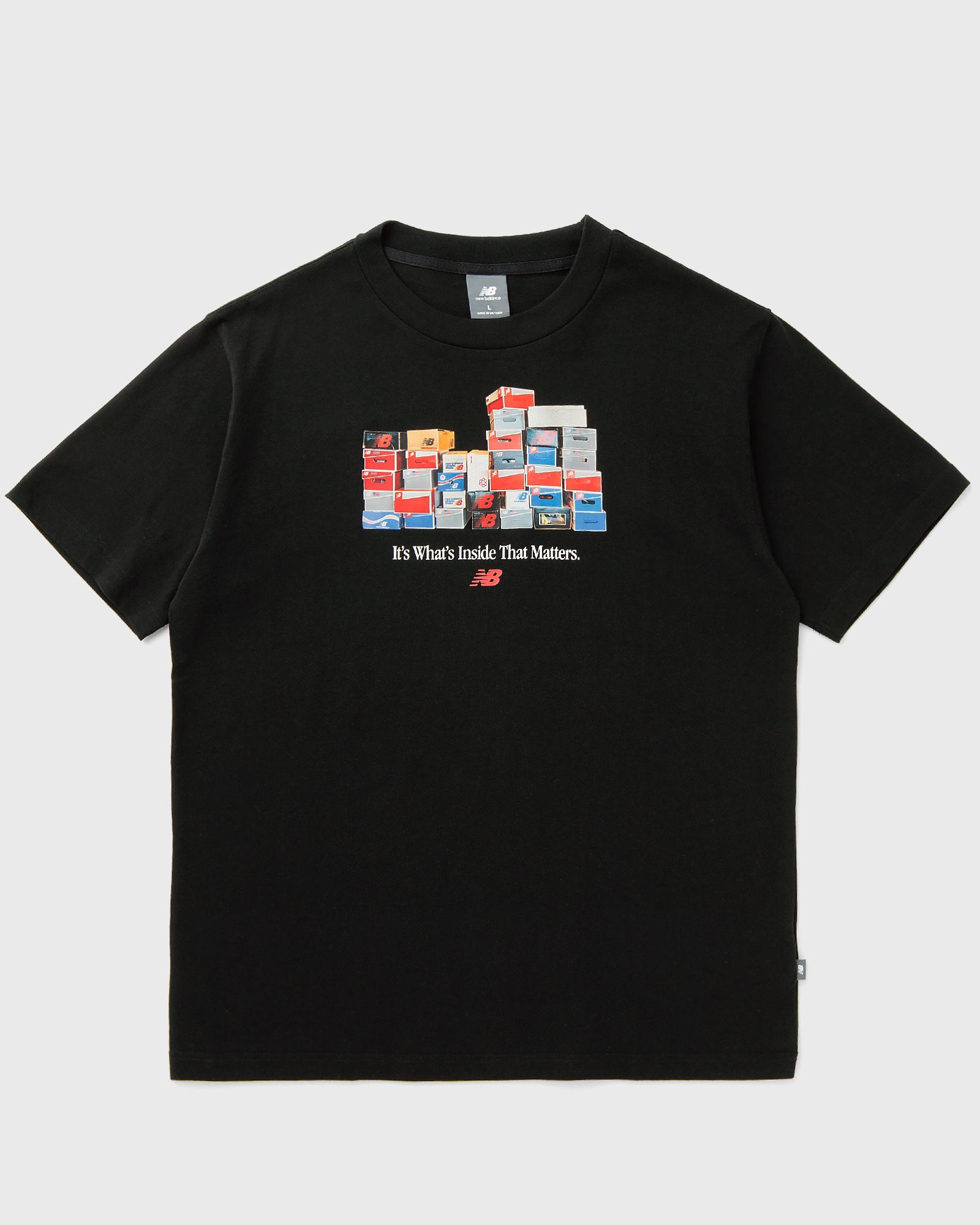 New Balance Boxes Tee, black