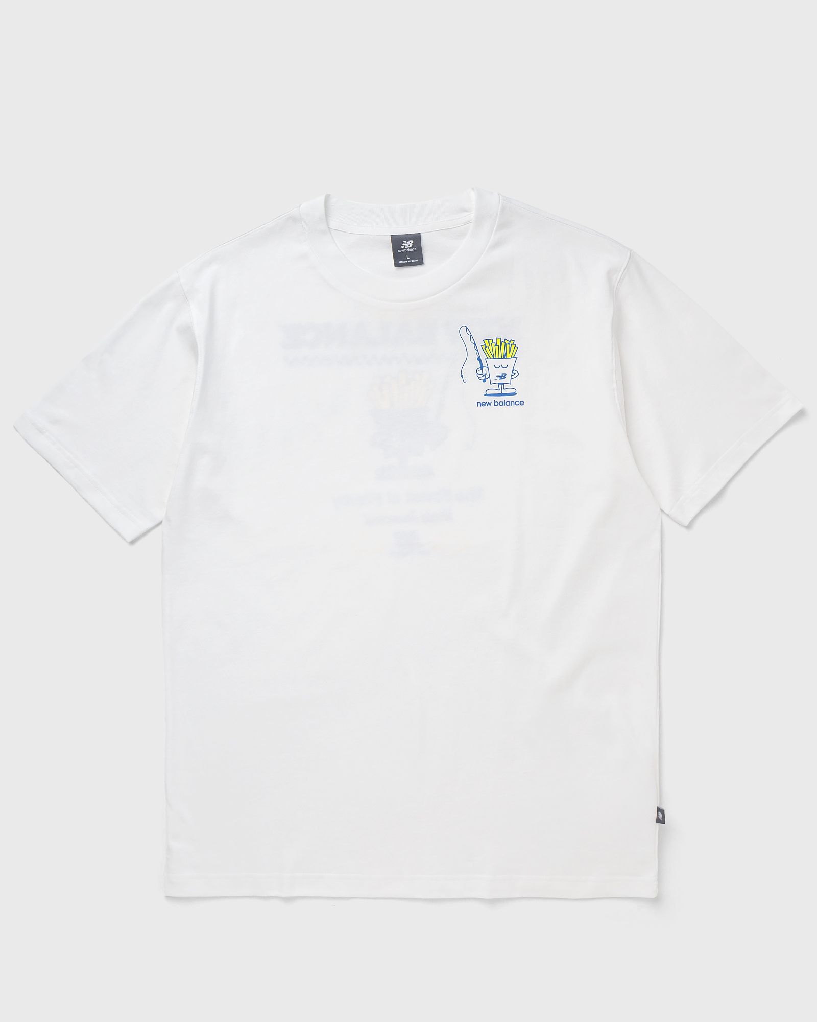 New Balance Fish and Chips Tee, white