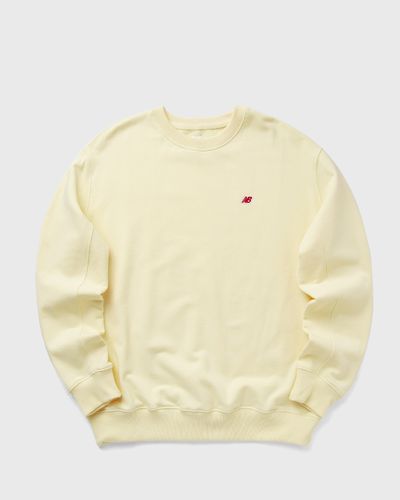 New Balance Made in USA Core Crewneck Sweat, yellow