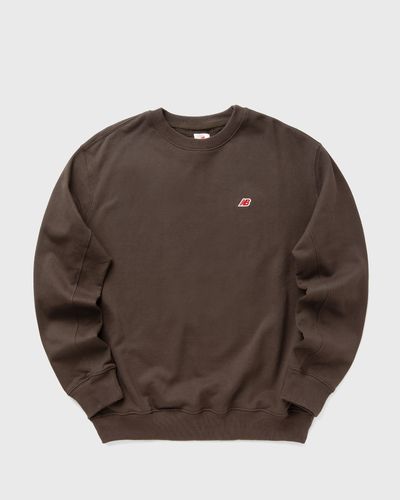 New Balance Made in USA Core Crewneck Sweat, brown