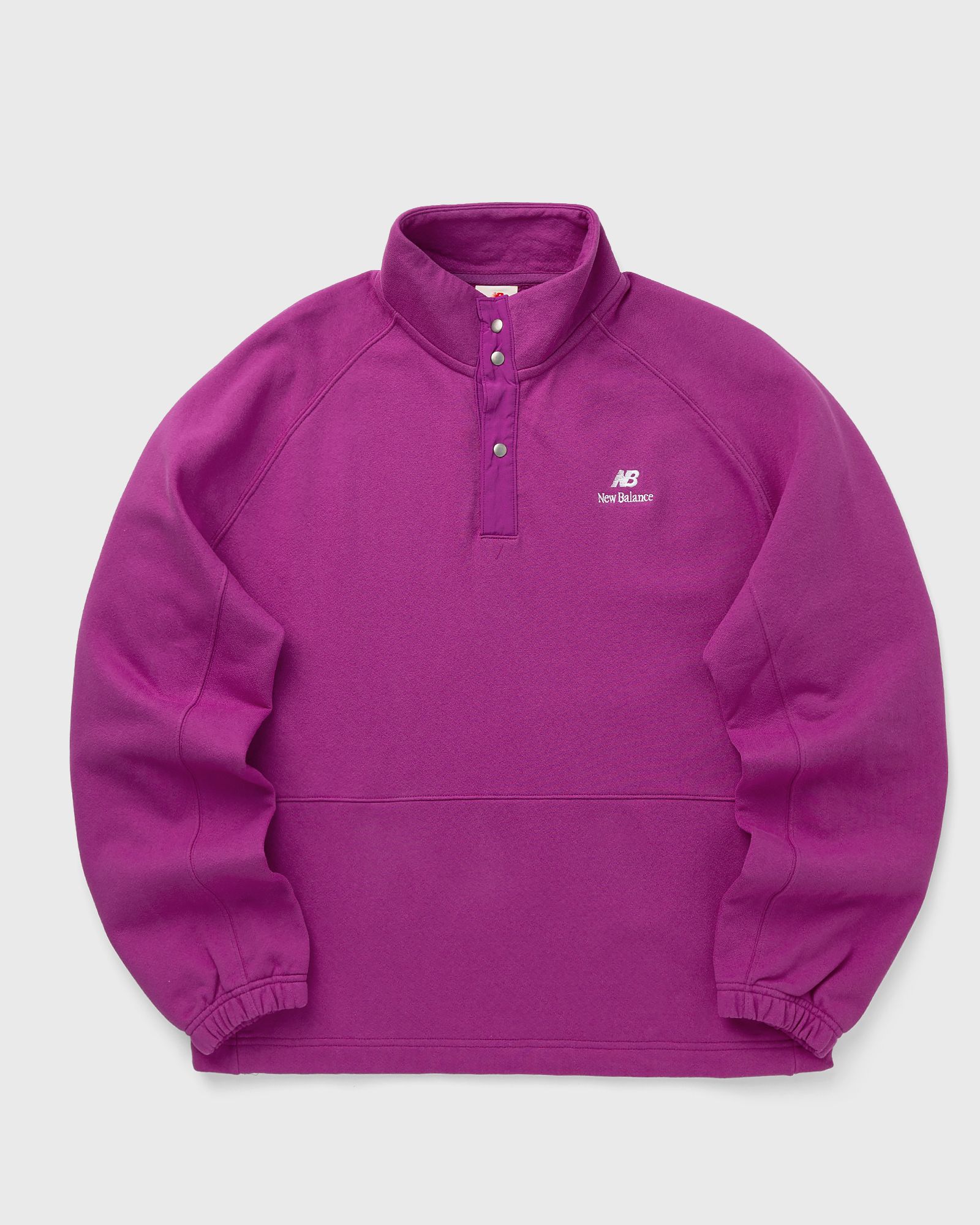 New Balance Made in USA Quarter Zip Sweats, purple