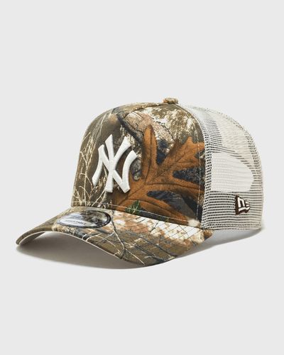 new era 9FORTY AF TRUCKER NEW YORK YANKEES, green|white