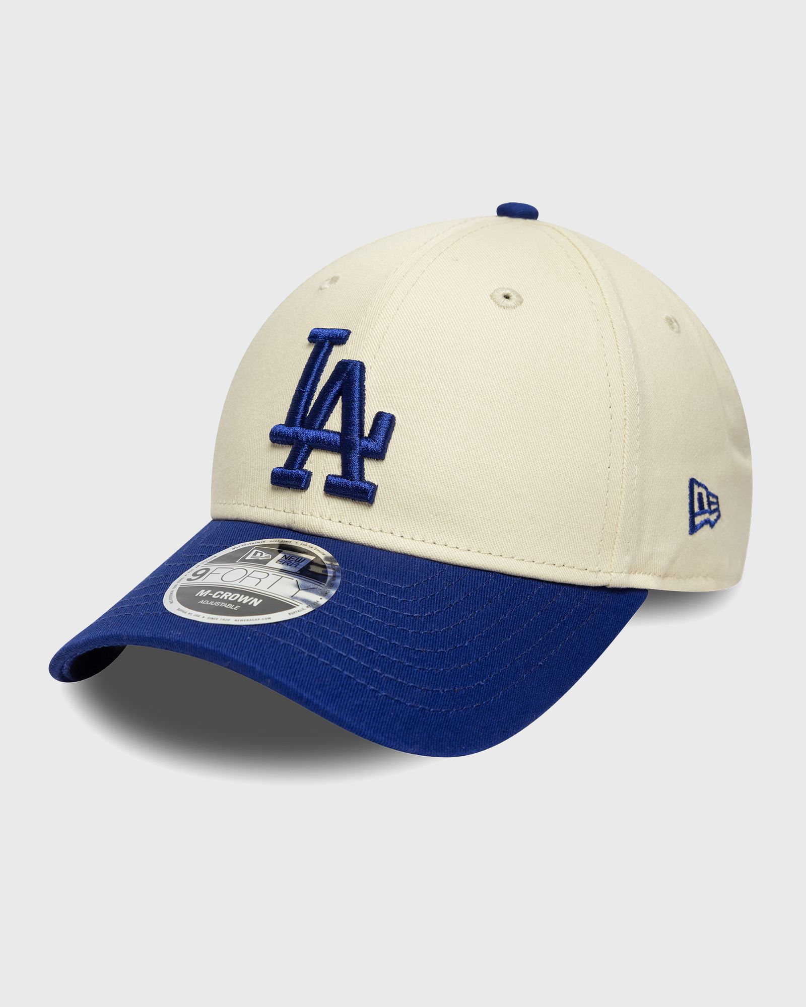 new era 9FORTY MC LOS ANGELES DODGERS, blue|beige