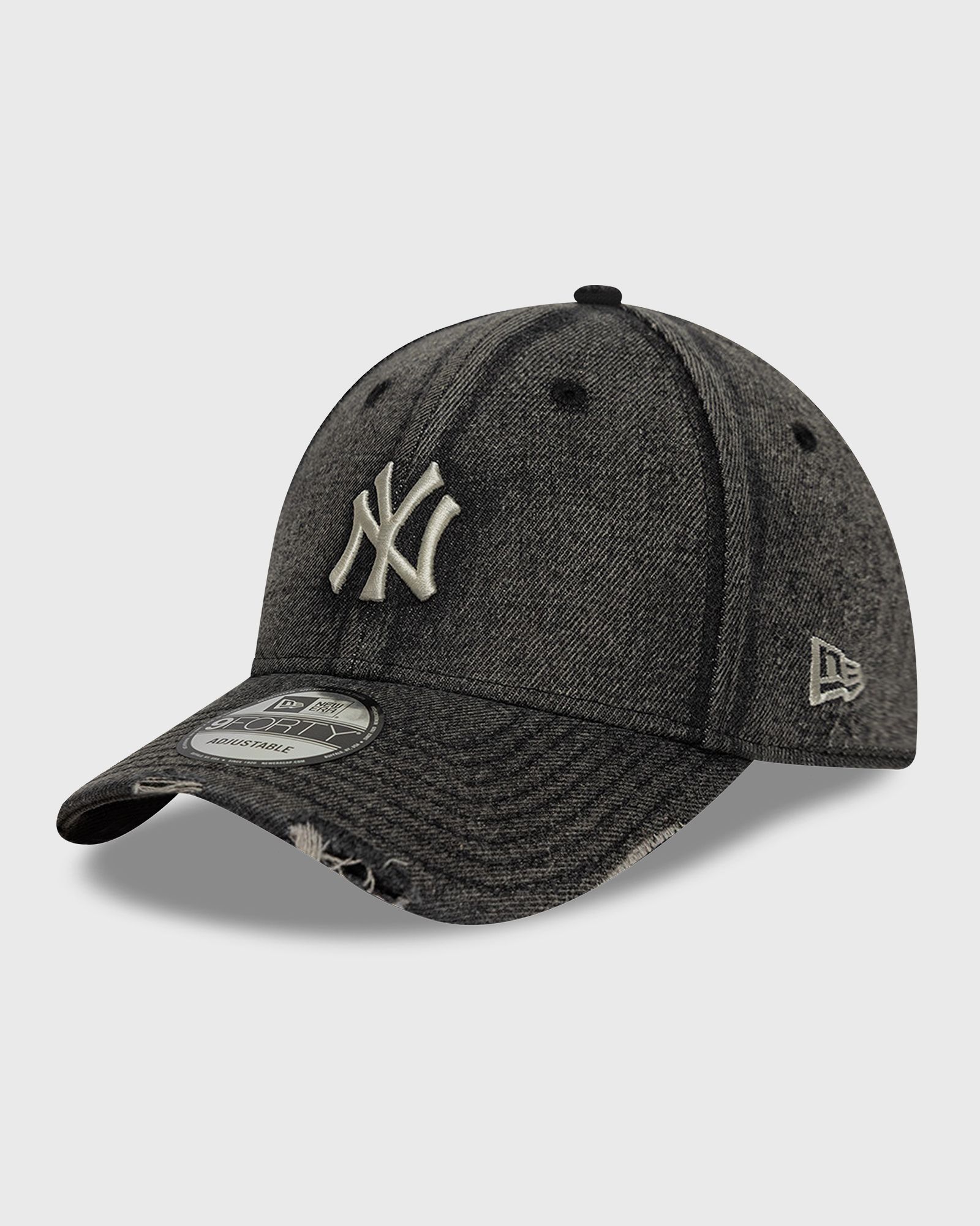new era ACID WASH DENIM 9FORTY, black
