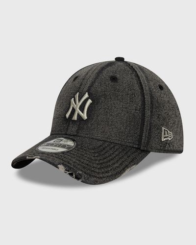 new era ACID WASH DENIM 9FORTY, black