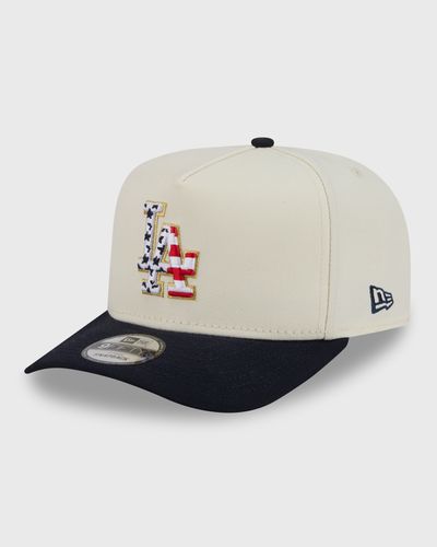 new era AM 9FIFTYAFC 31516 LOS ANGELES DODGERS, blue|beige