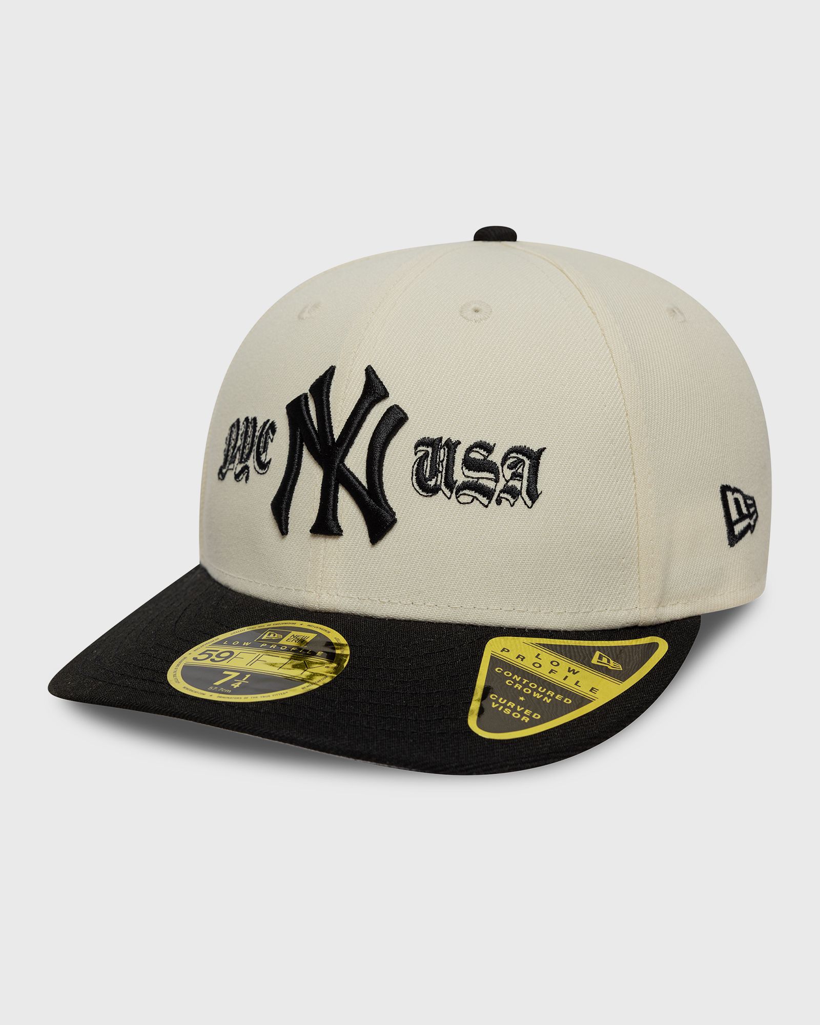 new era COOPS LOGO 59FIFTY LP NEW YORK YANKEES CO, black|beige