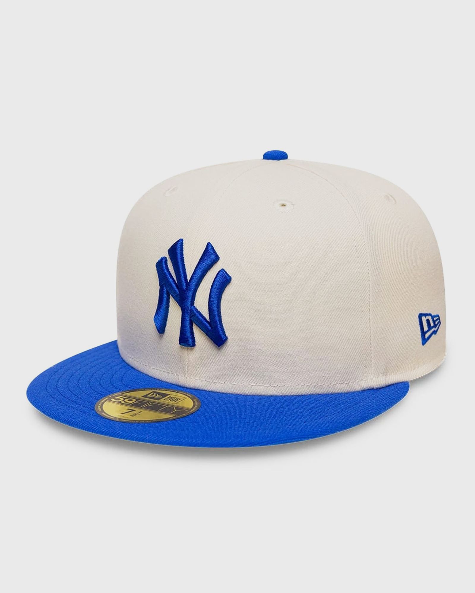 new era LEAGUE ESSENTIAL 59FIFTY NEW YORK YANKEES, blue|beige