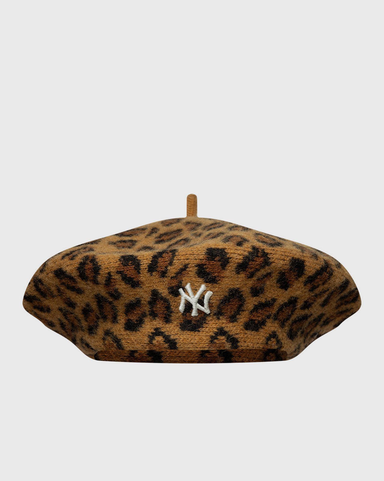LEOPARD BERET NEW YORK YANKEES