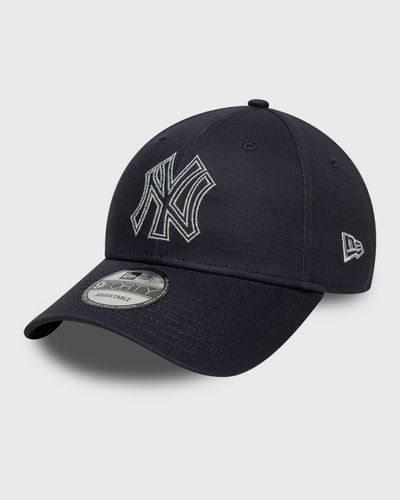 new era METALLIC OUTLINE 9FORTY NEW YORK YANKEES, blue