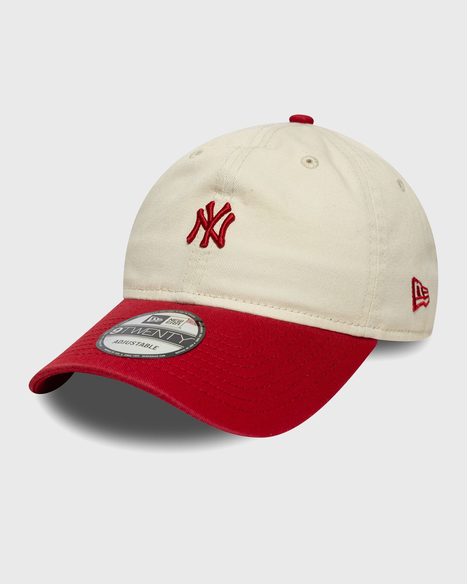 new era MINI LOGO 9TWENTY NEW YORK YANKEES, red|beige